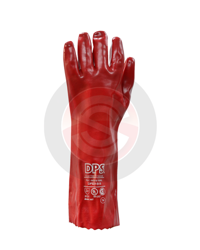GUANTE PVC 40 CM/ROJO - DPS