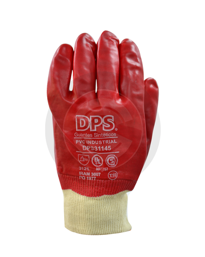 GUANTE PVC, BAÑO COMPLETO, PUÑO TEJIDO - DE PASCALE