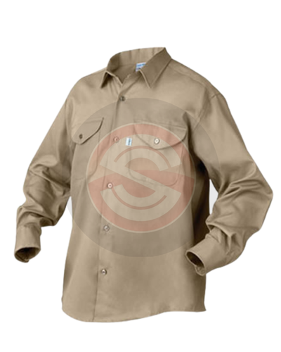 CAMISA DE TRABAJO-OMBÚ-BEIGE