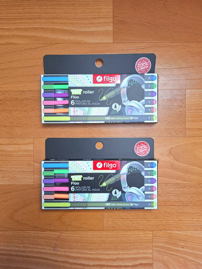 Biromes de Gel Filgo "Flúor" x6