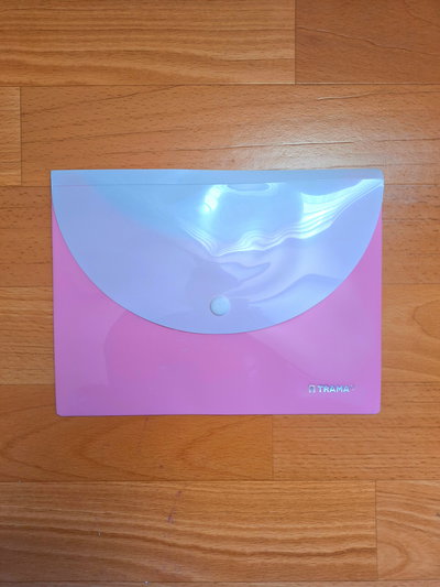 Sobre A5 con Doble Compartimiento "Rosa"