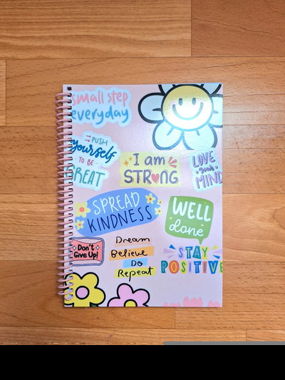 Cuaderno A5 Rayado "Margarita"