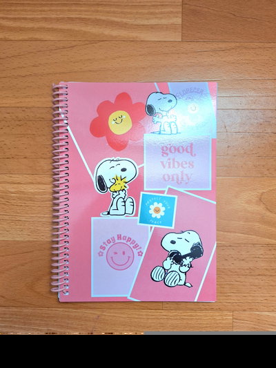 Cuaderno A5 Rayado "Snoopy"