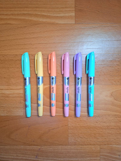 Resaltadores Filgo "Pastel" x6