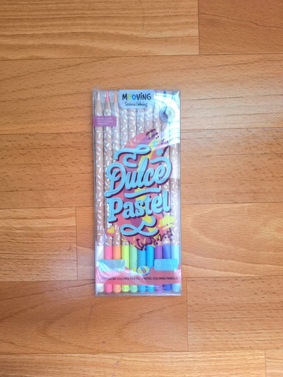 Lapices de Colores Mooving "Pastel"