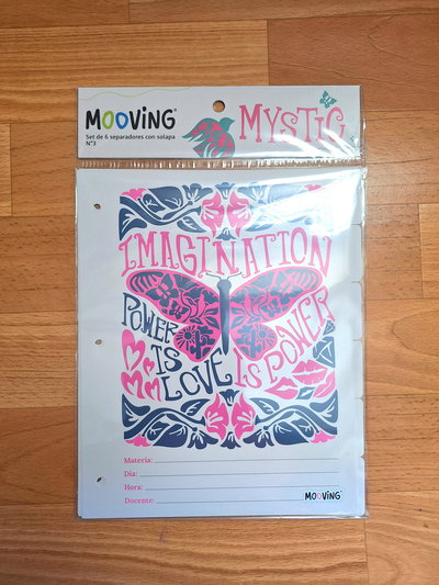 Separadores Mooving Escolar N°3 "Mystic"