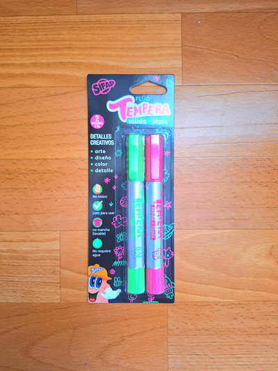 Tempera Sólida Flúor "Sifap" 