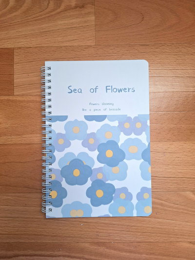 Cuaderno A5 "Sea a Flowers" 