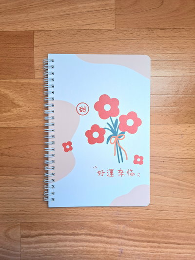 Cuaderno A5 "Flowers" 