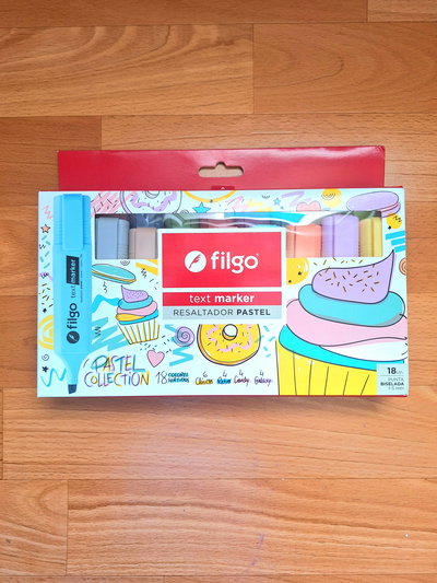 Resaltadores Filgo Chatos x18