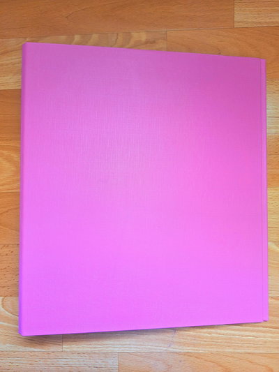 Carpeta A4 con 2 Anillos "Rosa"