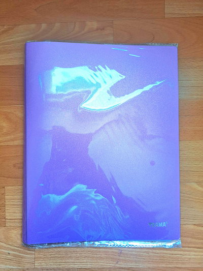 Carpeta A4 con Brillos x20 Folios "Violeta"