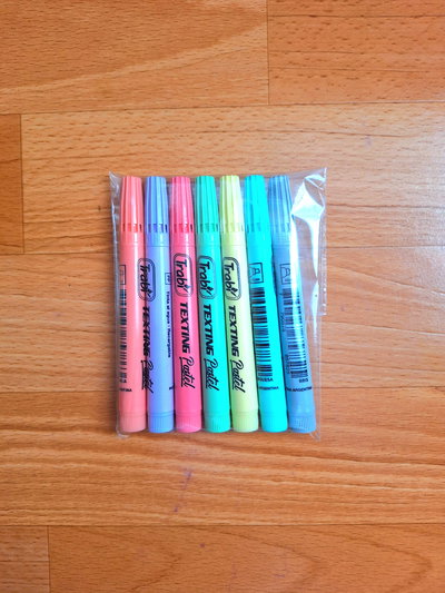 Resaltadores Trabi Mini "Pasteles" x7