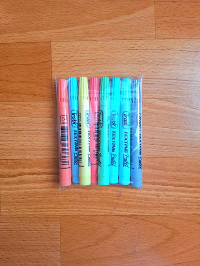 Resaltadores Trabi Mini "Pasteles" x8