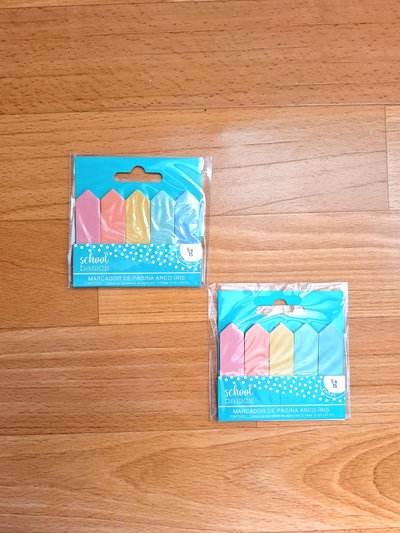 Señaladores de Papel "Pasteles" x1