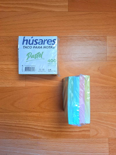 Taco de Notas Pastel "Húsares" x1 