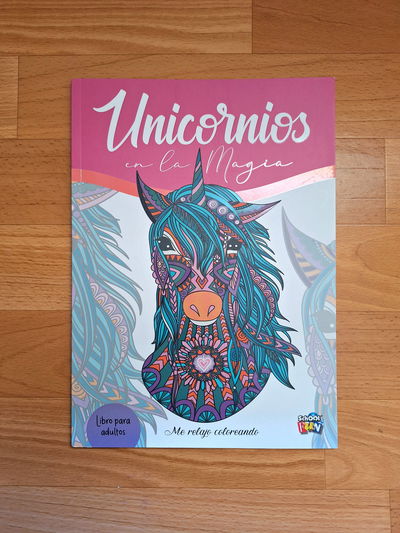 Libro para Pintar "Unicornio"