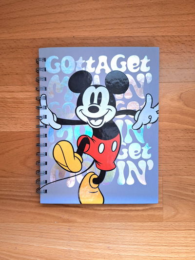 Cuaderno Mooving A5 "Mickey" Tapa Dura