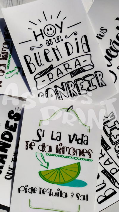 Stickers fondo transparente