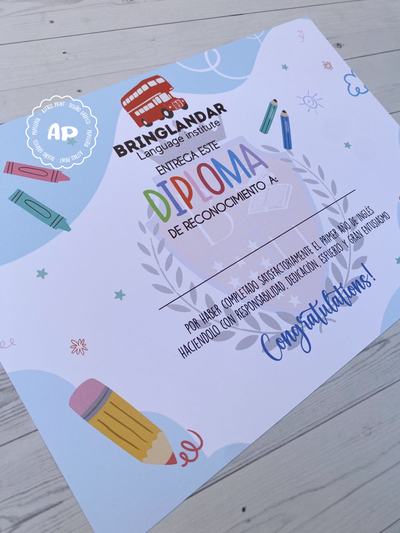 Certificados y diplomas