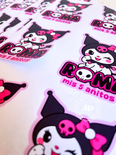 Plancha de Stickers A4 – Troquelada (único diseño)