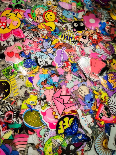 Stickers DTF UV medio metro