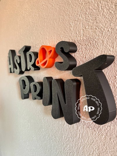 Cartel corporeo 3D