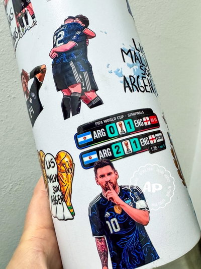 Stickers DTF UV – Selección Argentina