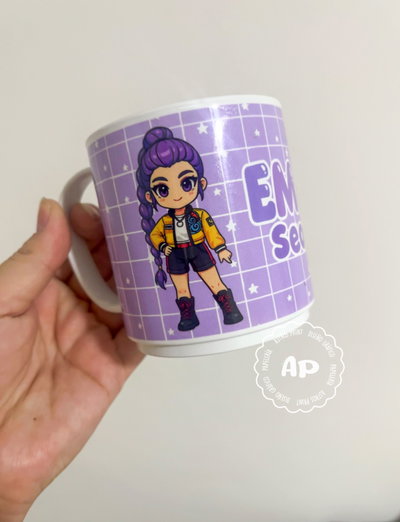 Taza de polímero personalizada