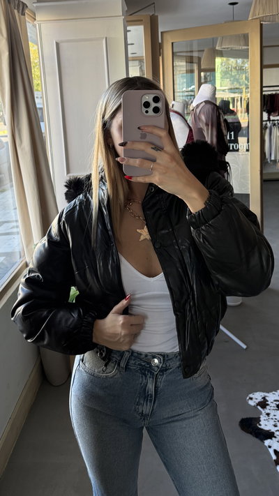 CAMPERA MISTY - NEGRO