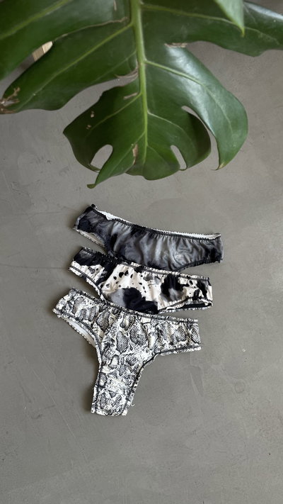 PACK X2 LESS FRU FRU ESTAMPADA