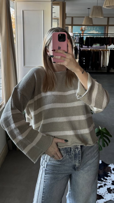 SWEATER LUDOVICA - VISON