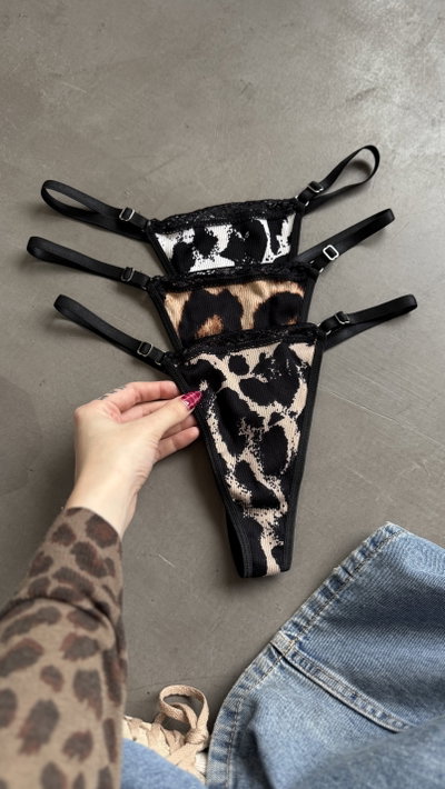 PACK X2 - COLALESS MORLEY ESTAMPADA
