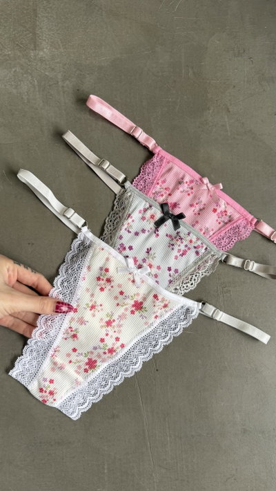 PACK X2 - COLALESS ESTAMPADA ENCAJE (LIMITADAS)