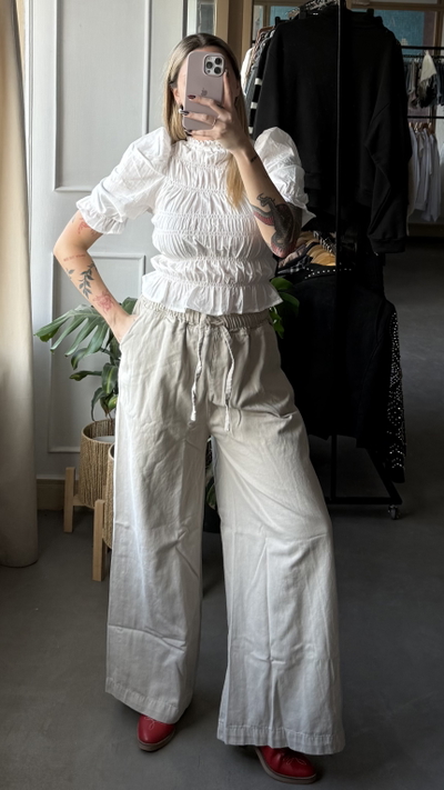 PALAZZO KENDALL - BEIGE