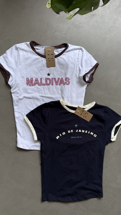 BABY TEE RIO + MALDIVAS