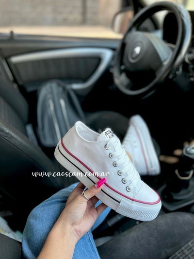 CONVERSE PLATAFORMA BLANCO