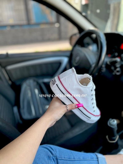 CONVERSE PLATAFORMA BLANCO
