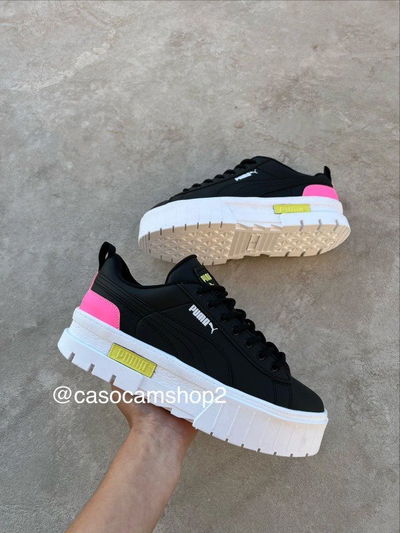 PUMA PLATAFORMA NEGRO 