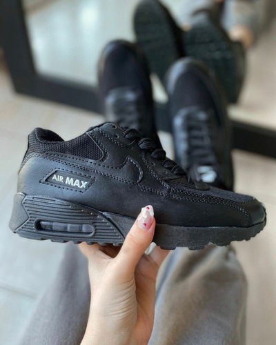 NK AIR MAX NEGRAS