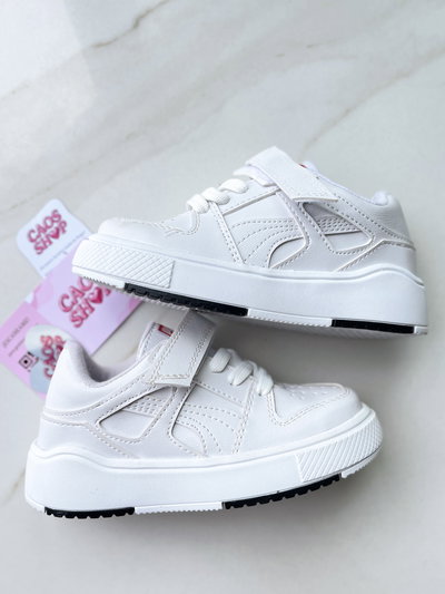 PUMA KIDS ABROJO - BLANCO