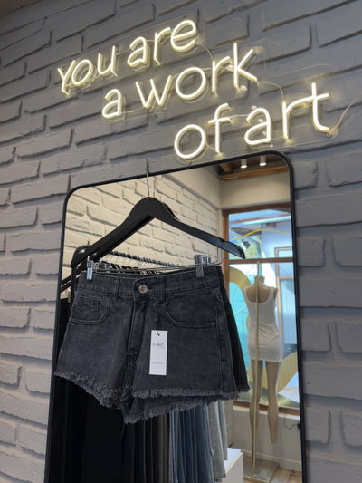 Short grey (tiro bajo)