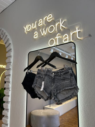 Short justina low waist