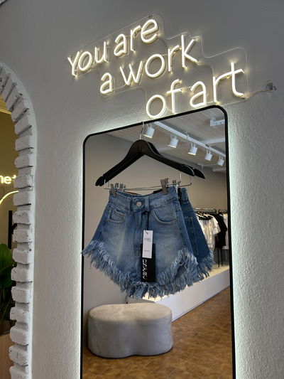 Short jaz high waist