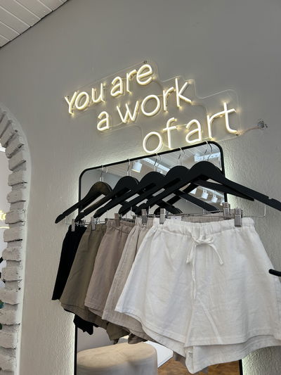 Short elástico tiras carola bloom