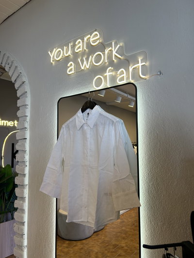 Camisa basica blanca