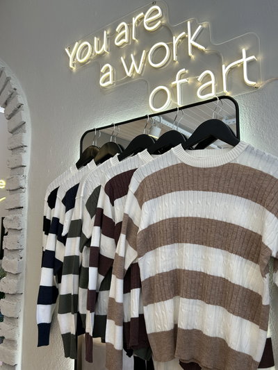 Sweater stripes