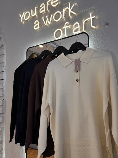 Polo liso over