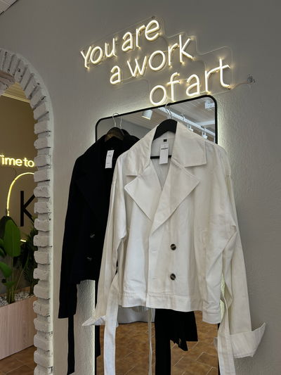 Trench sunny gabardina