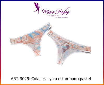 Art. 3029: Cola Less Lycra Estampada